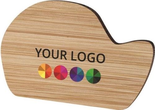 Badge Bamboo DYO, Magnet, Print in full color als Werbeartikel