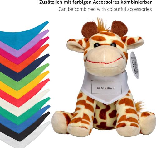 Giraffe Gabi als Werbeartikel