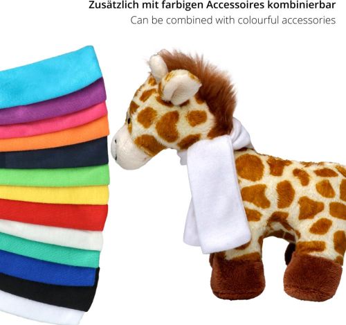 Giraffe Carla als Werbeartikel