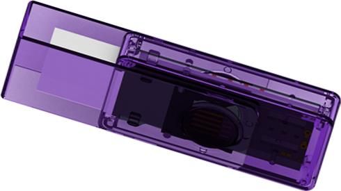 Klio USB-Stick Twista transparent USB 2.0 als Werbeartikel