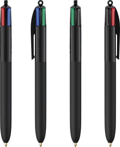 BIC® 4 Colours Soft with Lanyard inkl. 1c-Siebdruck als Werbeartikel