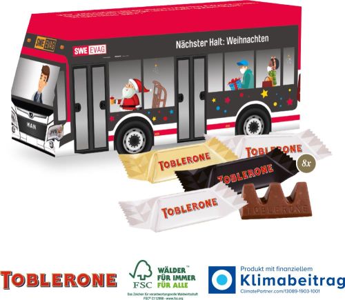 3D Präsent Bus als Werbeartikel