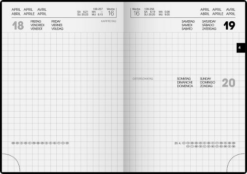 Taschenkalender Modell 736 als Werbeartikel