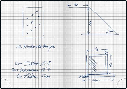 Handwerkernotizbuch als Werbeartikel