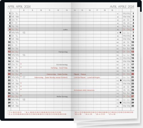 BRUNNEN Sonderanfertigung Sichtkalender Modell 745 SOFT als Werbeartikel