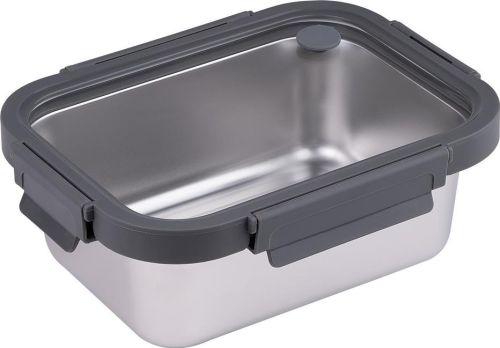 WAVE Mikrowellenfähiger Edelstahlcontainer, 1250 ml als Werbeartikel