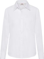 Ladies' Poplin Shirt LS