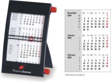 Tischkalender Der Klassiker, 1-sprachig englisch ohne Feiertage als Werbeartikel