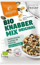 Landgarten Bio Knabber Mix Original 50g als Werbeartikel