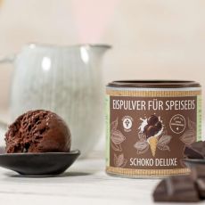 Eispulver Schoko Deluxe in der M-Dose als Werbeartikel