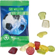 Fruchtgummi Standardformen 15 g als Werbeartikel