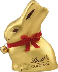 Lindt Osterhase ohne Werbedruck als Werbeartikel