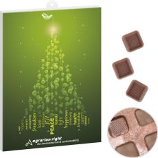 reinpapier® Schoko-Adventskalender als Werbeartikel