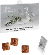 A5-Schoko-Adventskalender BASIC als Werbeartikel