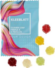 Fruchtgummi 10g Tüten - Kleeblatt als Werbeartikel