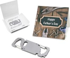 Key Tool im Motiv-Mäppchen Happy Fathers Day als Werbeartikel