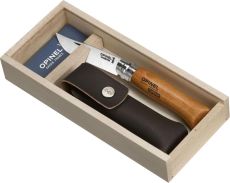 Opinel No 08 Carbon Taschenmesser als Werbeartikel