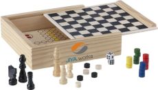 WoodGame 5-in-1 Spiel als Werbeartikel