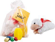 Geschenksäckchen Frohe Ostern als Werbeartikel