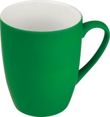 Tasse außen gummiert, 300 ml als Werbeartikel