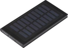 Solar Powerbank aus Metall 8.000mAh als Werbeartikel