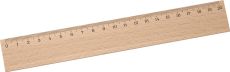 Holz-Lineal 20 cm als Werbeartikel