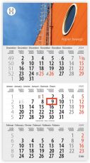 3-Monats DIN A3 Kalender Trinus Euro, inkl. Druck als Werbeartikel