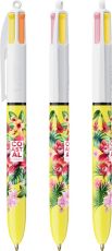 BIC® Kugelschreiber 4 Colours Sun als Werbeartikel